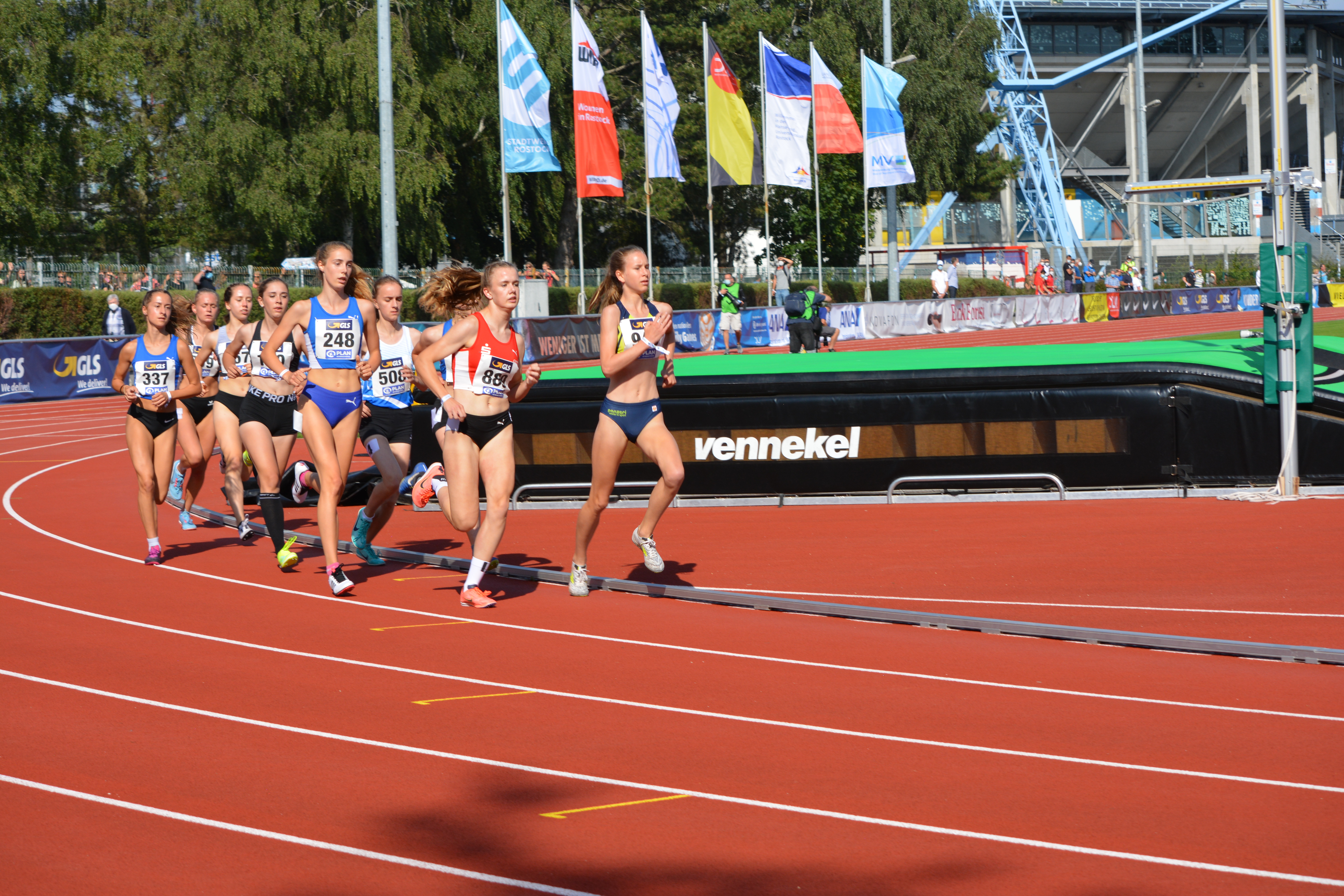 Anna Schädel DM Rostock 1500m