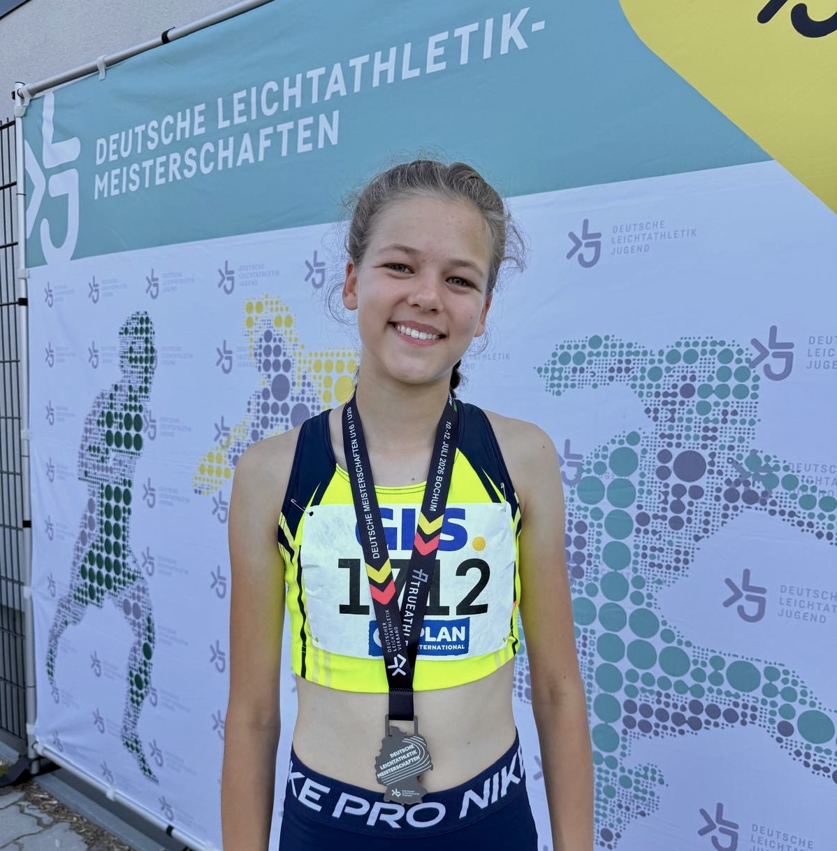 Merle Steinmann hat die Norm für den Nationalkader auf 3000m um 20 sek unterboten